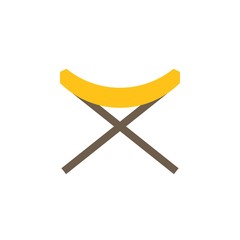 Camping & adventure icons - camper seat