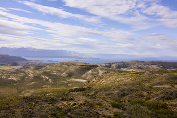 Fototapeta na wymiar Landscape Near General Carrera Lake, Chile