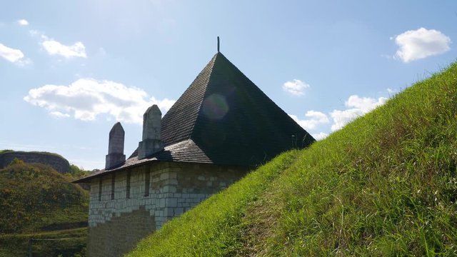 Tower of the old Khotyn Fortress