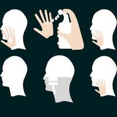 Set as the need to shave