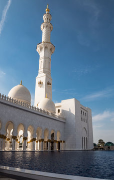 Sheikh-Zayed-Moschee in Abu Dhabi 