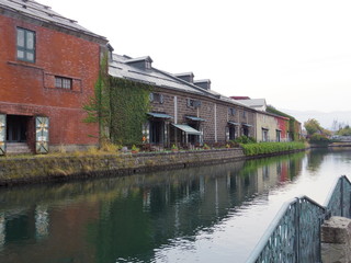 Fototapeta na wymiar 北海道小樽運河