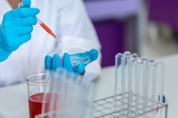 Science research of Biochemical in Lab.
