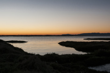 Cais palafítico na Carrasqueira em Portugal