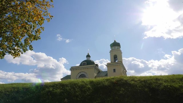 Church of Alexandr Nevskiy near Khotyn Forttress