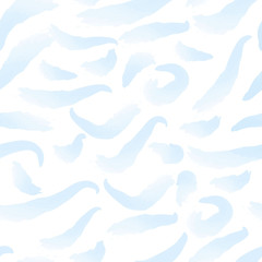 seamless pattern of watercolor stains