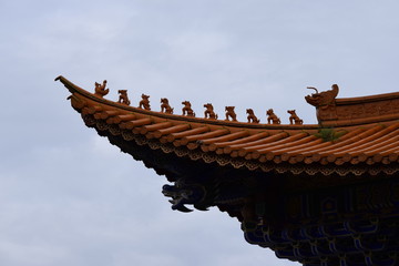 Fototapeta na wymiar China Dach