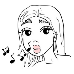 fluiten met getuite lippen