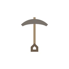 Camping & adventure icons - ice ax
