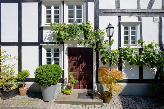 Fassade eines Fachwerkhauses