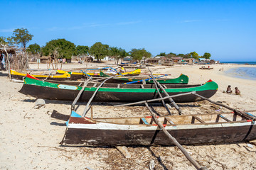 The fishing village of Ifaty