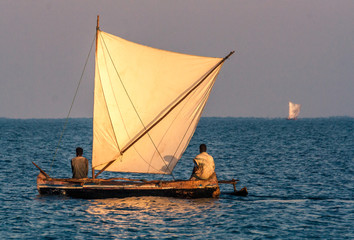 Fototapeta premium Malagasy fishing boat