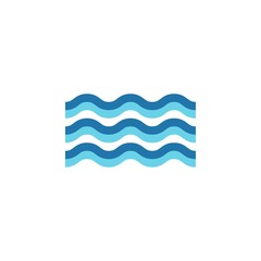 Camping & adventure icons - river