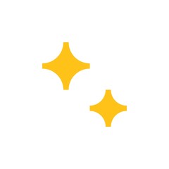 Camping & adventure icons -  stars