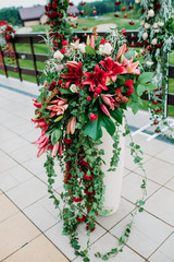 wedding arch, wedding ceremony, wedding flowers, Wedding ceremony decorations