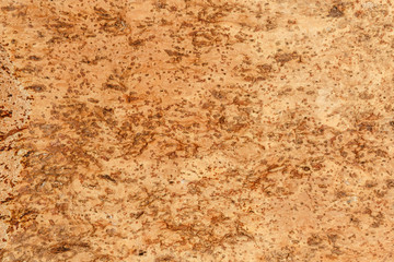 Close Up Background and Texture of Cork Board Wood Surface