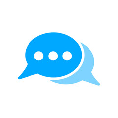 Bubble chat dots message icon