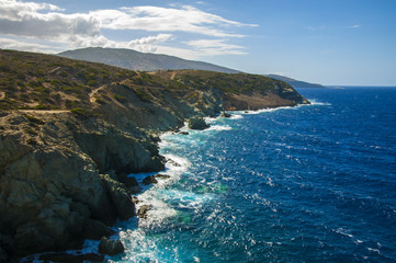 Agia Pelagia beautiful view , Crete, Greece