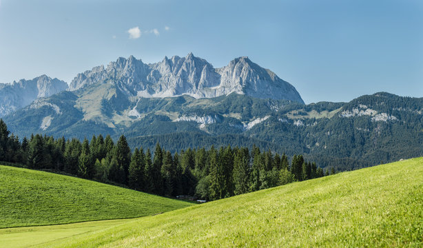 Fototapeta Wilder Kaiser im Sommer