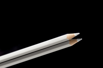 White wooden crayon