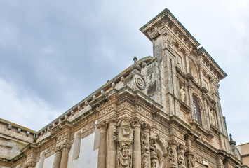 The Baroque architectures in the town of Nardò