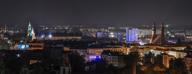 Opole nocą