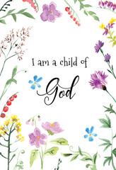 Children bible quotes Printable Art