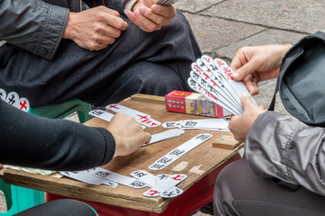 Obraz premium gioco di carte