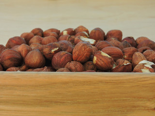 Purified large fresh Hazelnut