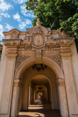 Obraz premium Architecture in San Diego's Balboa Park