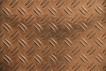 goldfarbenes Riffelblech