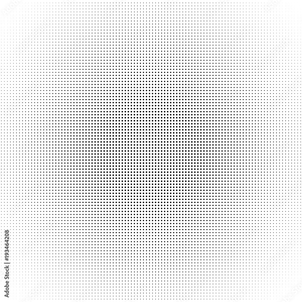 Poster halftone circle dot pattern. black abstract vector illustration. creative template background struct