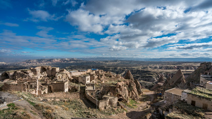 Traditional Turkish House Panorama Landscape ; January 2, 2018