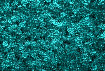 Texture of blue plastic