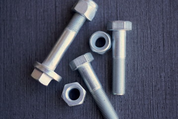 Naklejka premium bolts and nuts