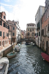Canals of Venice in the spring. Italy