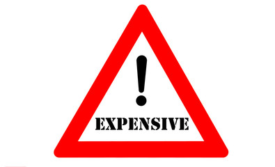 Expensive warning triangle