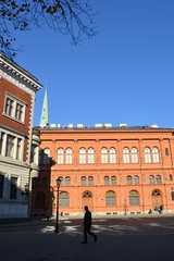 Fototapeta na wymiar Buildings in old town of Riga
