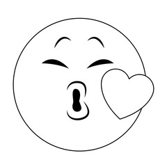 Emoji crush cartoon vector illustration graphic design