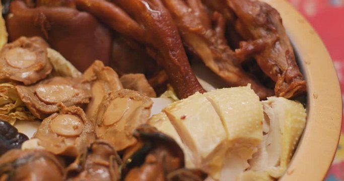 Hong Kong cuisine Poon Choi for lunar new year