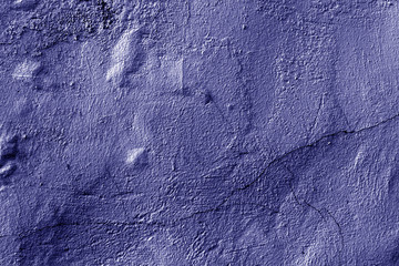 Cement wall texture in blue color.