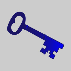 Key symbol for your web site design, logo, app, UI. Vector illustration