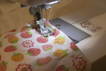 sewing machine process