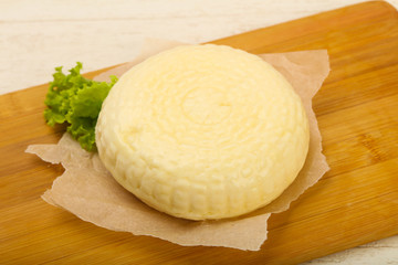 Young cheese Suluguni