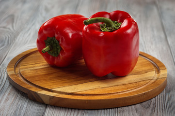 Fresh red pepper