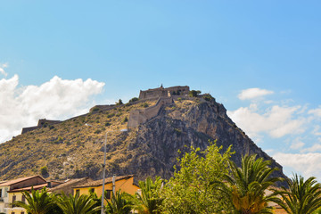 The Palamidi fortress.