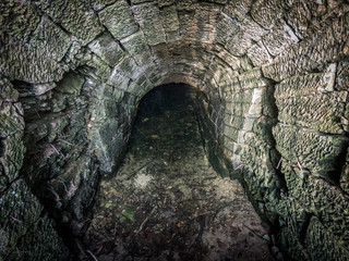 Old mine shaft dead end no hope