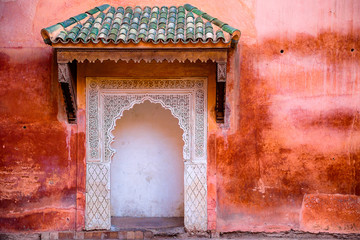Red walls of Marrakech