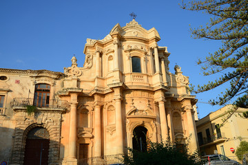 Chiesa di San Domenico in Noto, Sicily, Italy