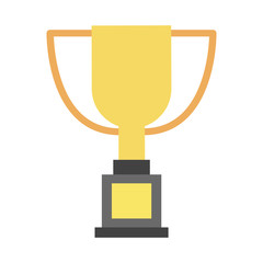 Cup trophy symbol icon vector illustration graphic design